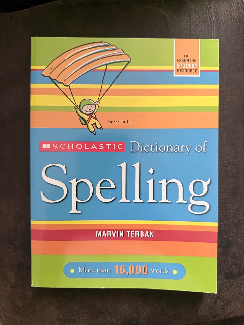Scholastic Dictionary of Spelling Homeschool Educational Paperback